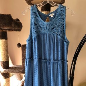 Blue sundress